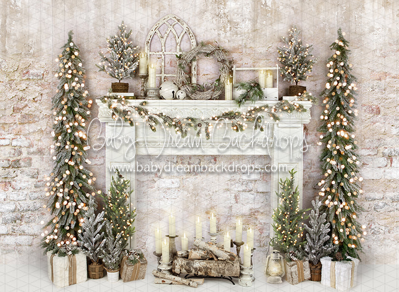 X Drop holiday dreamer mantel lights