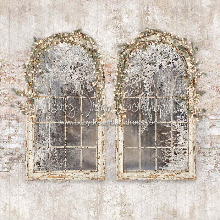 X Drop holiday dreamer windows lights