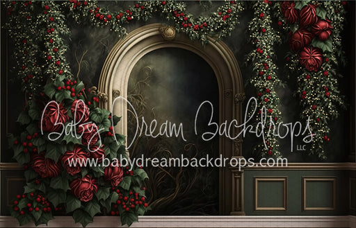 Holiday Fairytale Vines Wall with lights (MD)