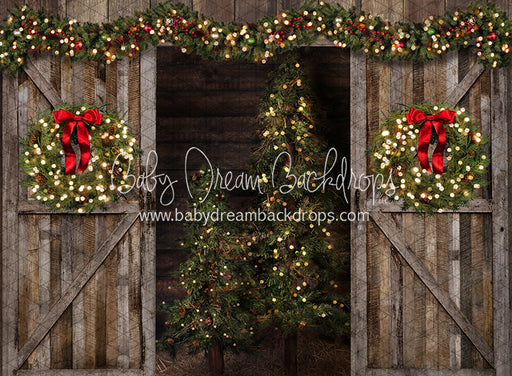 Holiday Ranch Doors Trees (JA)
