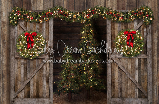 Holiday Ranch Doors Trees (JA)
