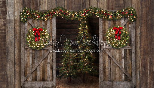 Holiday Ranch Doors Trees (JA)