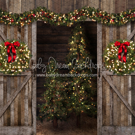 Holiday Ranch Doors Trees (JA)