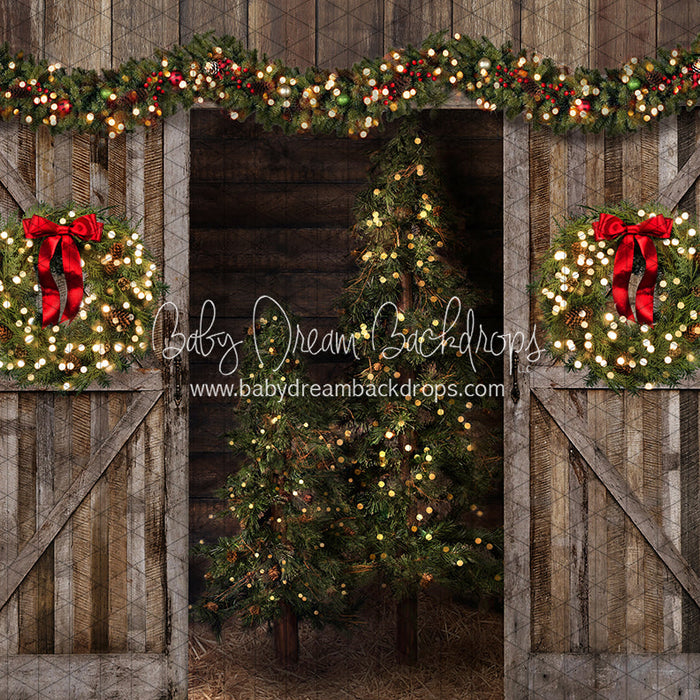 X Drop holiday ranch doors trees ja