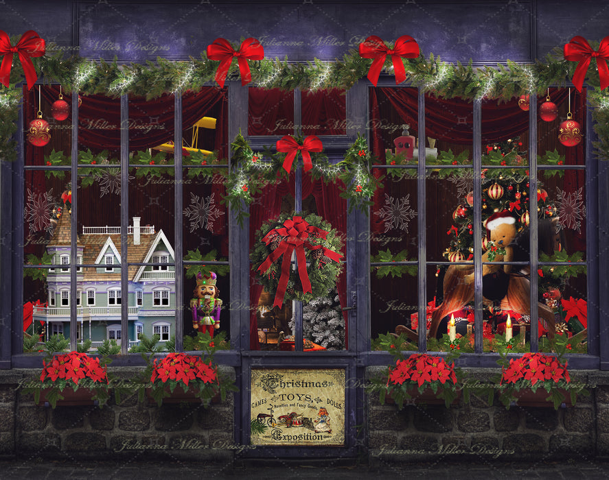 Holiday Shop no tree 8x10 JM 