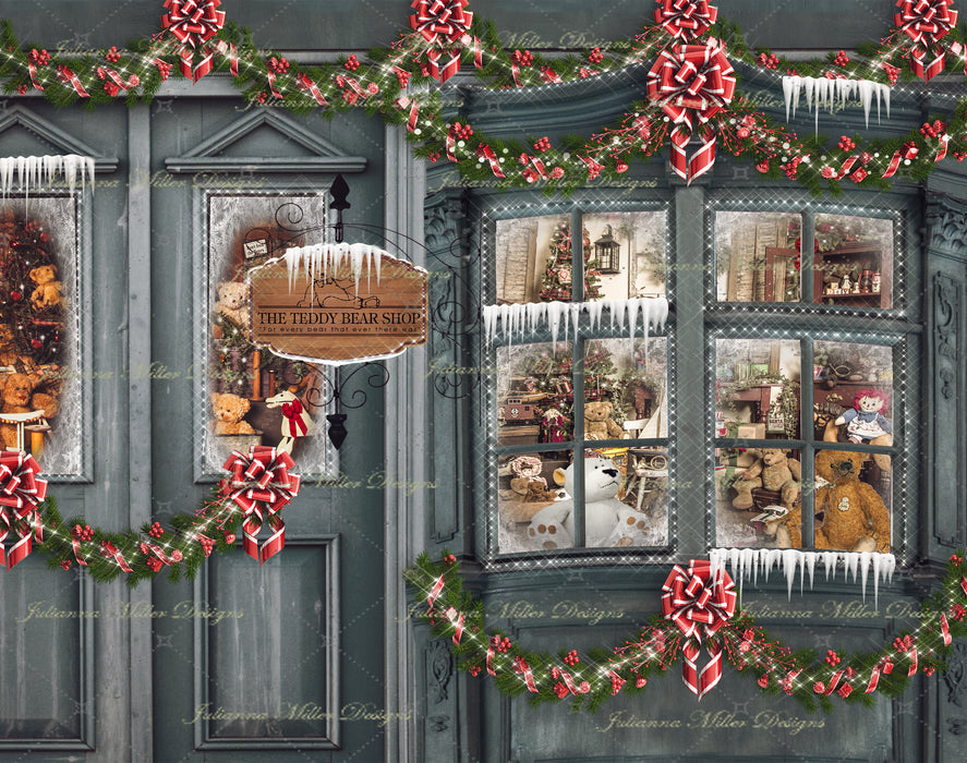 Holiday Teddy Shop 8x10JM 