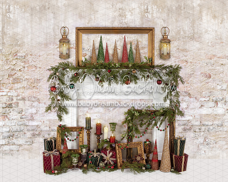 Holiday Treasures Mantel