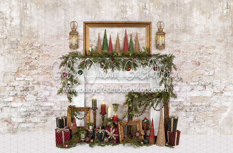 Holiday Treasures Mantel