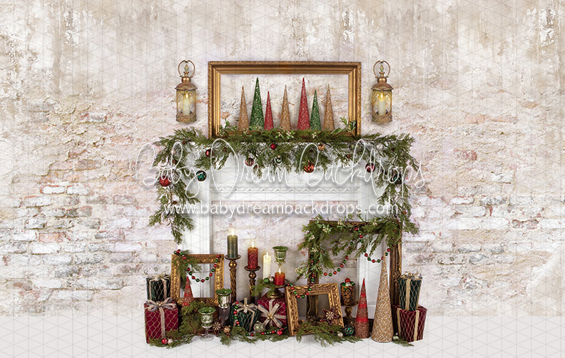 Holiday Treasures Mantel