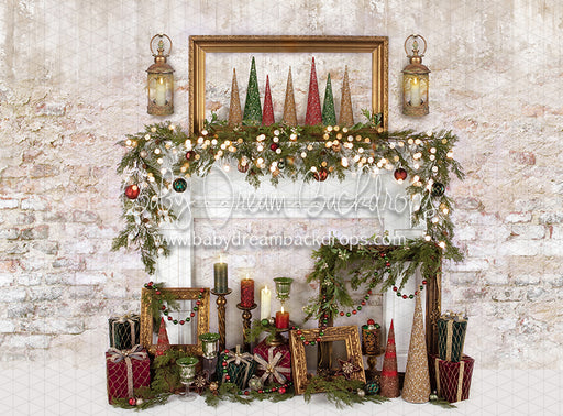 Holiday Treasures Mantel Lights