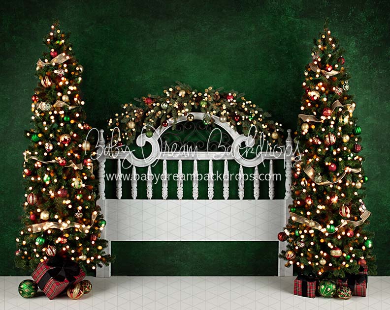 Holiday Wishes Queen Headboard