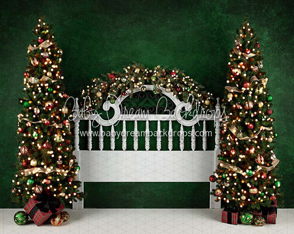 Holiday Wishes Queen Headboard