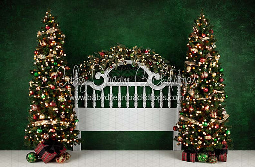 Holiday Wishes Queen Headboard