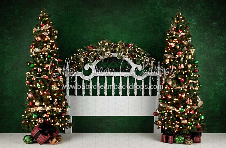Holiday Wishes Queen Headboard