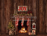 Holiday Eve Fireplace - BS - 8x10 