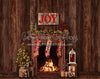 Holiday Eve Fireplace - BS - 8x10 
