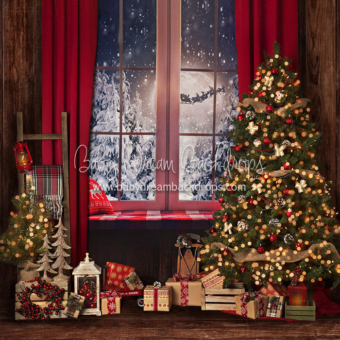 Holiday Eve Tree - 8x8 - BS