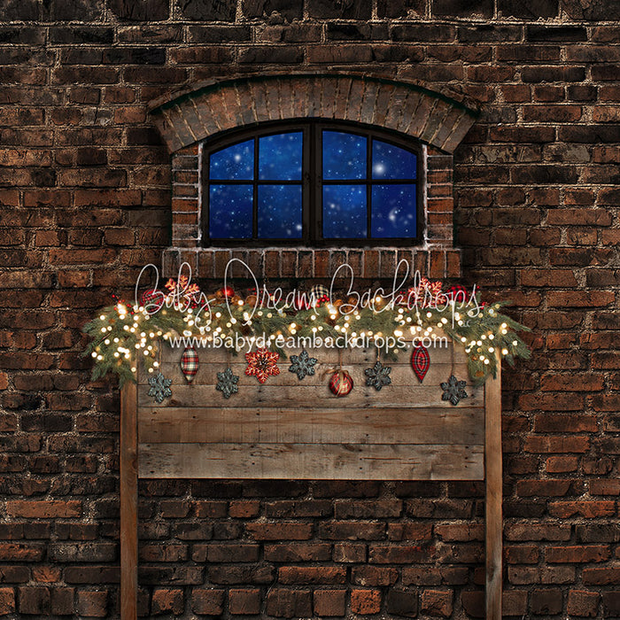Holiday Loft Headboard - 8x8 - JA