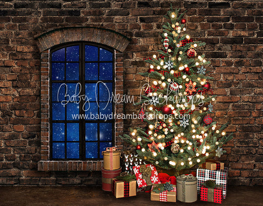 Holiday Loft Tree - 8x10 - JA 