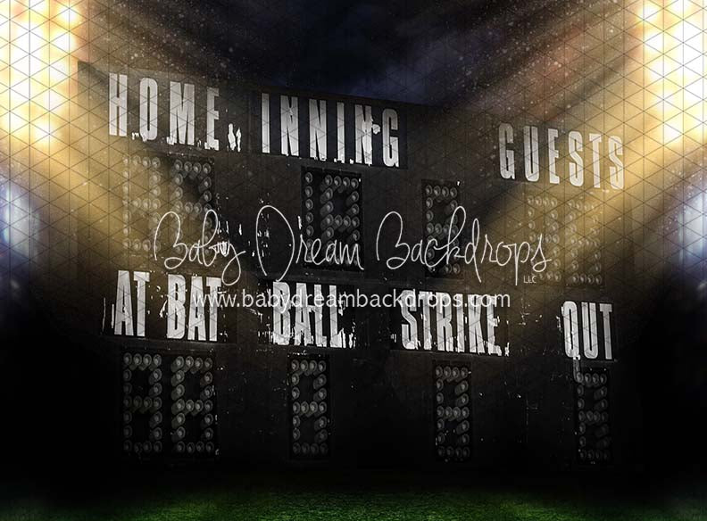 Home Field Advantage Baseball Black