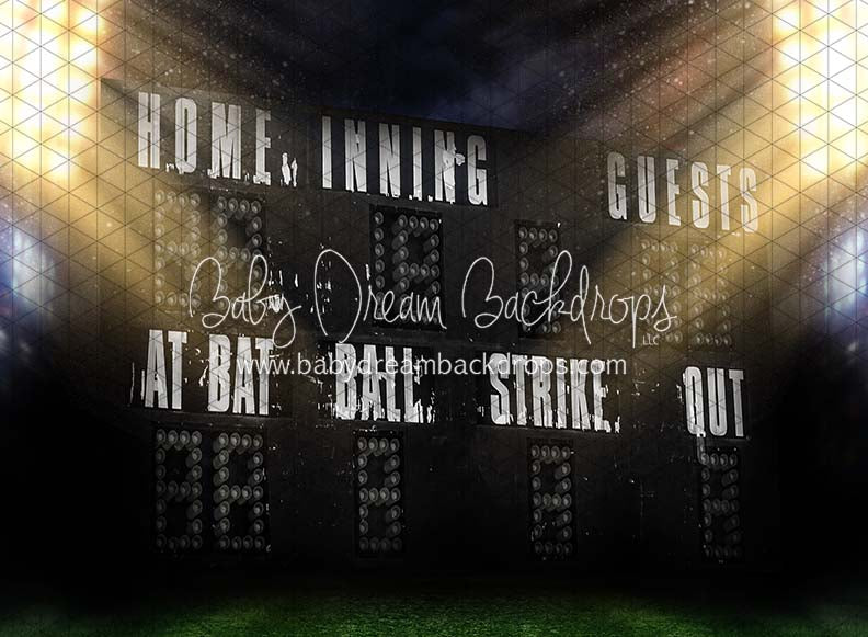 Home Field Advantage Baseball Black