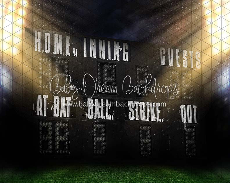 Home Field Advantage Baseball Black