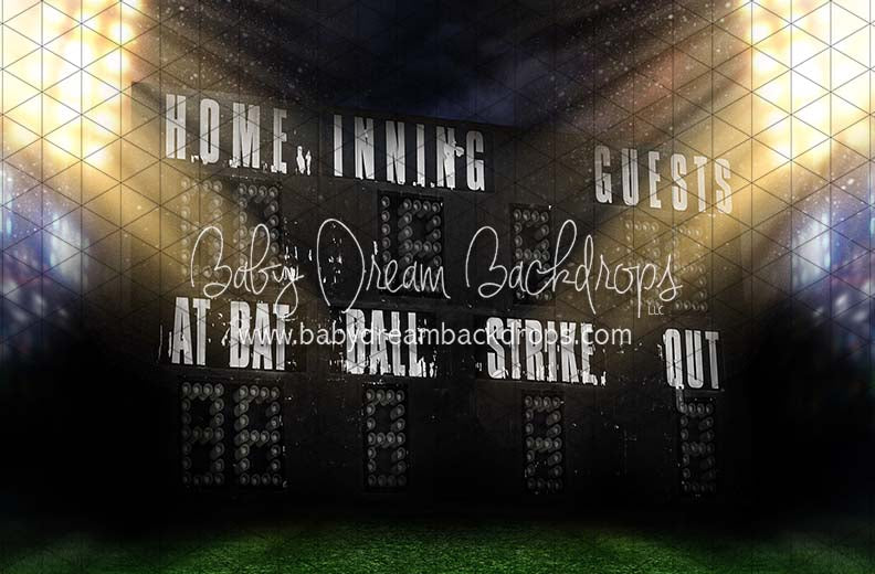 Home Field Advantage Baseball Black