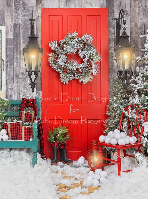 Home For Christmas Bench