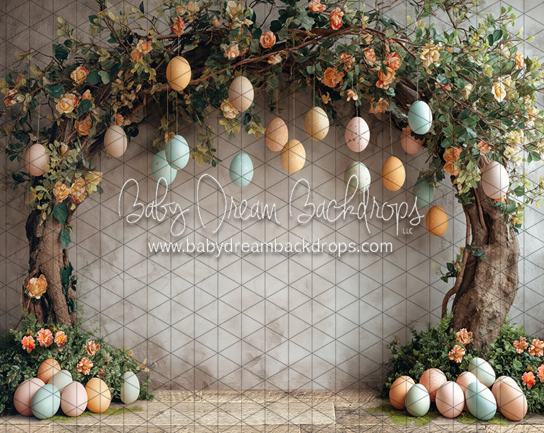 Hoppy Easter Tree Arch (JA)