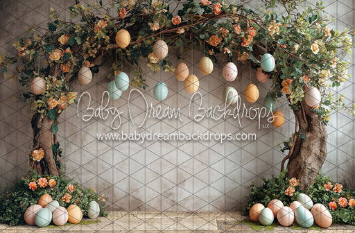 Hoppy Easter Tree Arch (JA)