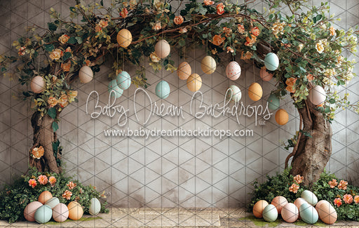 Hoppy Easter Tree Arch (JA)