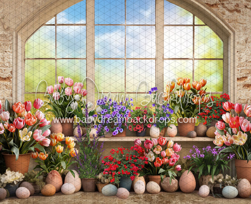 Hoppy Garden Shed Window (JA)