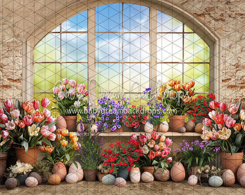 Hoppy Garden Shed Window (JA)