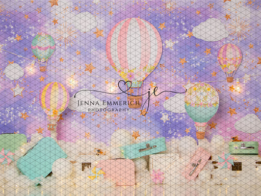 Hot Air Ballons and Stars (JE)