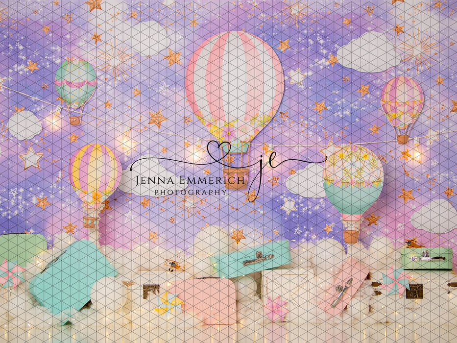 Hot Air Ballons and Stars (JE)