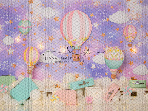 Hot Air Ballons and Stars (JE)