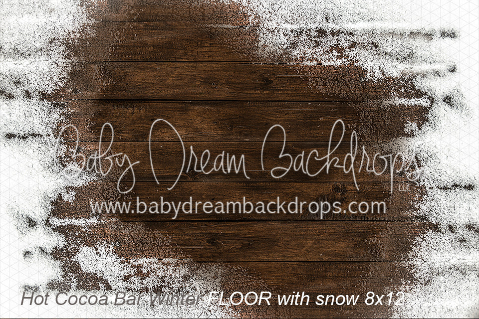 Hot Cocoa Bar Winter Floor