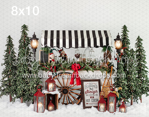 Hot Cocoa Stand with Lights