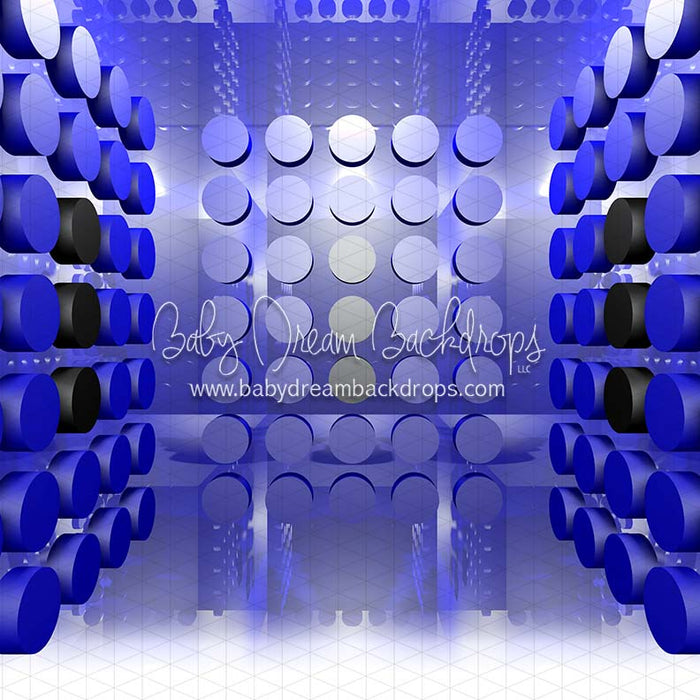 X Drop hot dots blue