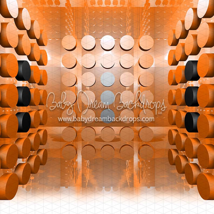 X Drop hot dots orange