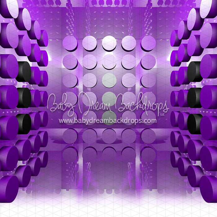 X Drop hot dots purple