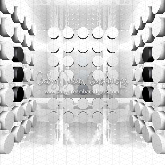 X Drop hot dots white