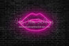 Hot Lips Pink Brick