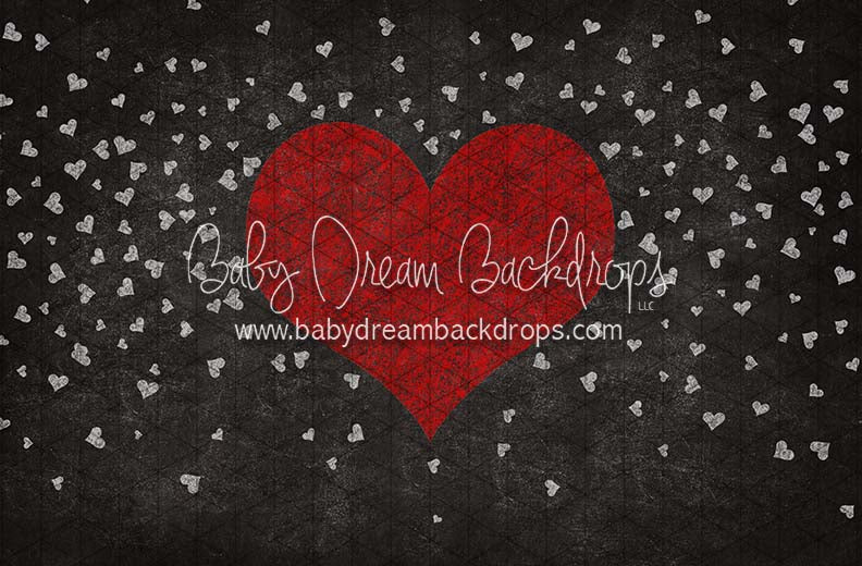 I Love Chalk Heart