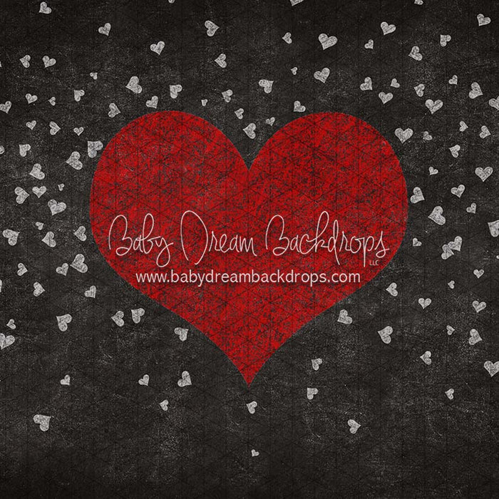 I Love Chalk Heart
