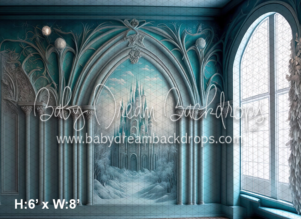 Ice Queen Painted Wall 2 (MD)