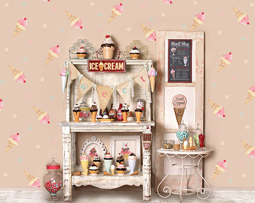 Ice Cream Shoppe - 8x10 - CC 
