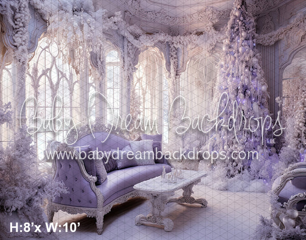 Iced Lavendar Elegant Christmas (SM)