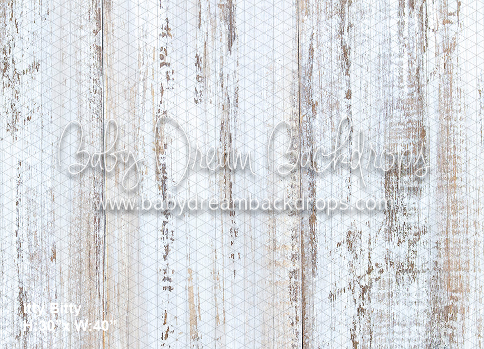 Itty Bitty Aged Whitewashed Barnwood (BD)