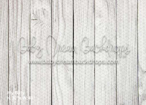 Itty Bitty White Weatherd Wood (BD)